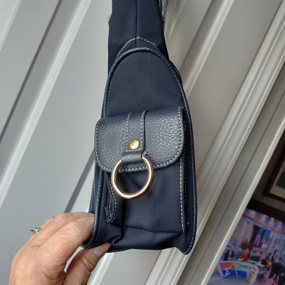 NWT MAXX NY Nylon Leather Trim 3 compartment Dust Cover - Picture 4 of 13